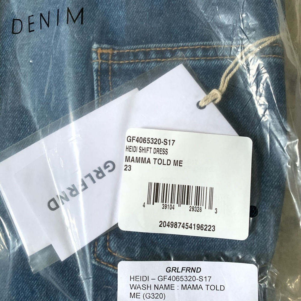 NWT GRLFRND Heidi Shift Dress in Mama Told Me - Picture 6 of 6